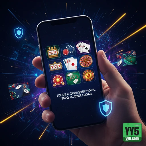 Aplicativo móvel yy5 para iOS e Android